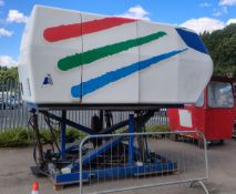 Venturer motion based attraction ride - BODY ONLY - L 5000 x W 2500 x H 3400mm - SPARES OR REPAIRS