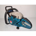 Makita DCS5000 Professional 50cc petrol chainsaw in carry case - BARE UNIT ONLY