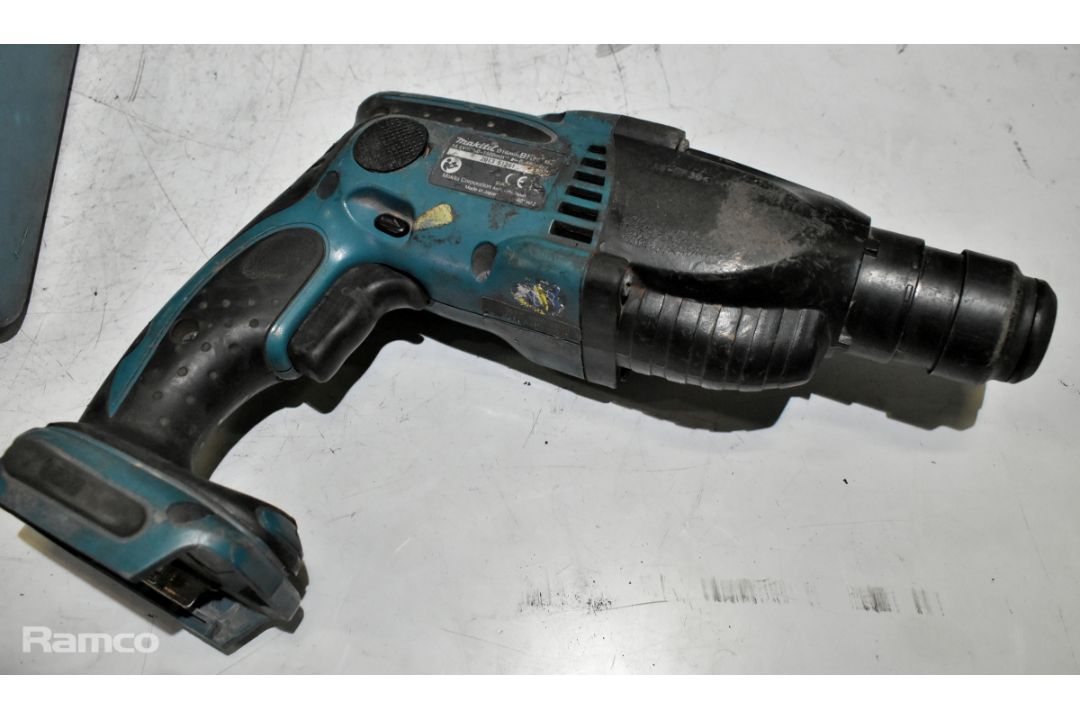 2x Makita cordless drills with 1x cases, batteries and charger - 1x BHR162 and 1x DHR164 - Image 3 of 10