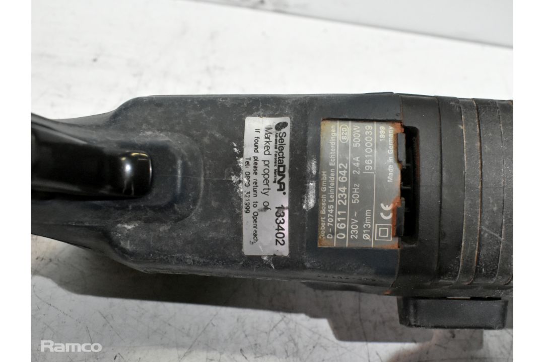 6x electric corded drills with 3x cases - 5x Bosch and 1x Makita - see description - Image 8 of 31