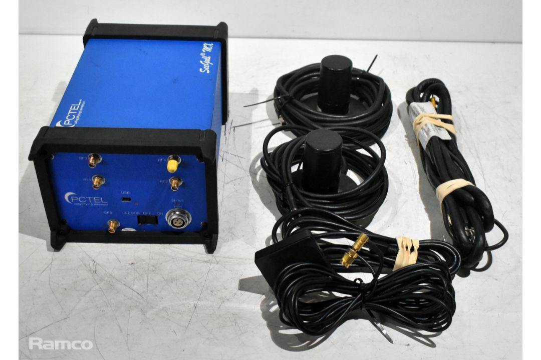 PCTEL Seegull MX (07512) multi scanner receiver, 2x antennas, GPS antenna & cables - Image 1 of 4