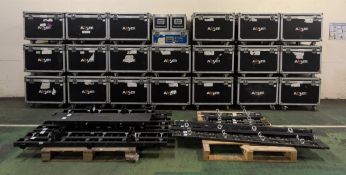 Absen A3 Pro LED video wall (120x panels) kit with accessories - see description for details