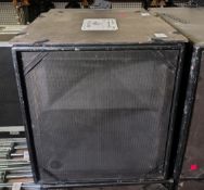 HK Audio RT112 300W speaker unit with casters - W 600 x D 650 x H 880mm
