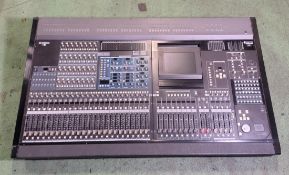 Yamaha PM5D-RH Digital mixing desk with black/silver wheeled flightcase - W 1650 x D 410 x H 1460mm