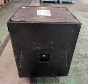 HK Audio RT112 300W speaker unit with casters - W 600 x D 650 x H 880mm