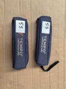 2X TEMPO Communications 180XL Visual Fault Locator c/w case