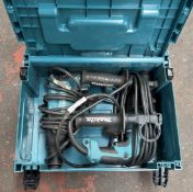 2x Makita HR1830 240V hammer drill c/w carry case