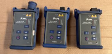 3x AFL OLS2 DUAL Optical Laser Source