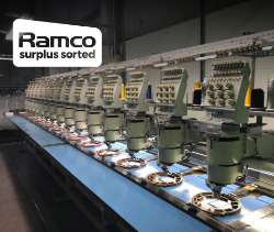 3x Barudan 15-head industrial embroidery machines - fully working and annually serviced - business restructure - Location: Kidderminster DY11