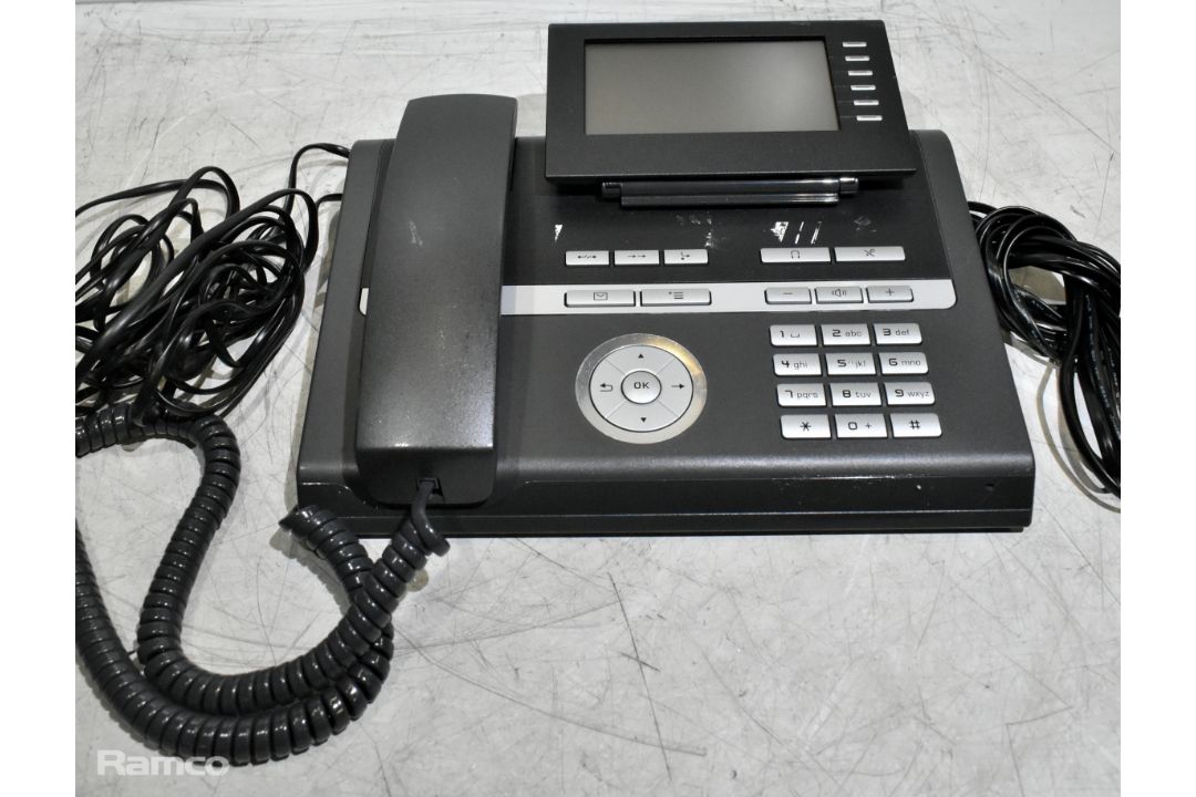 27x Siemens openStage 40 sip Lava phones - Image 3 of 4
