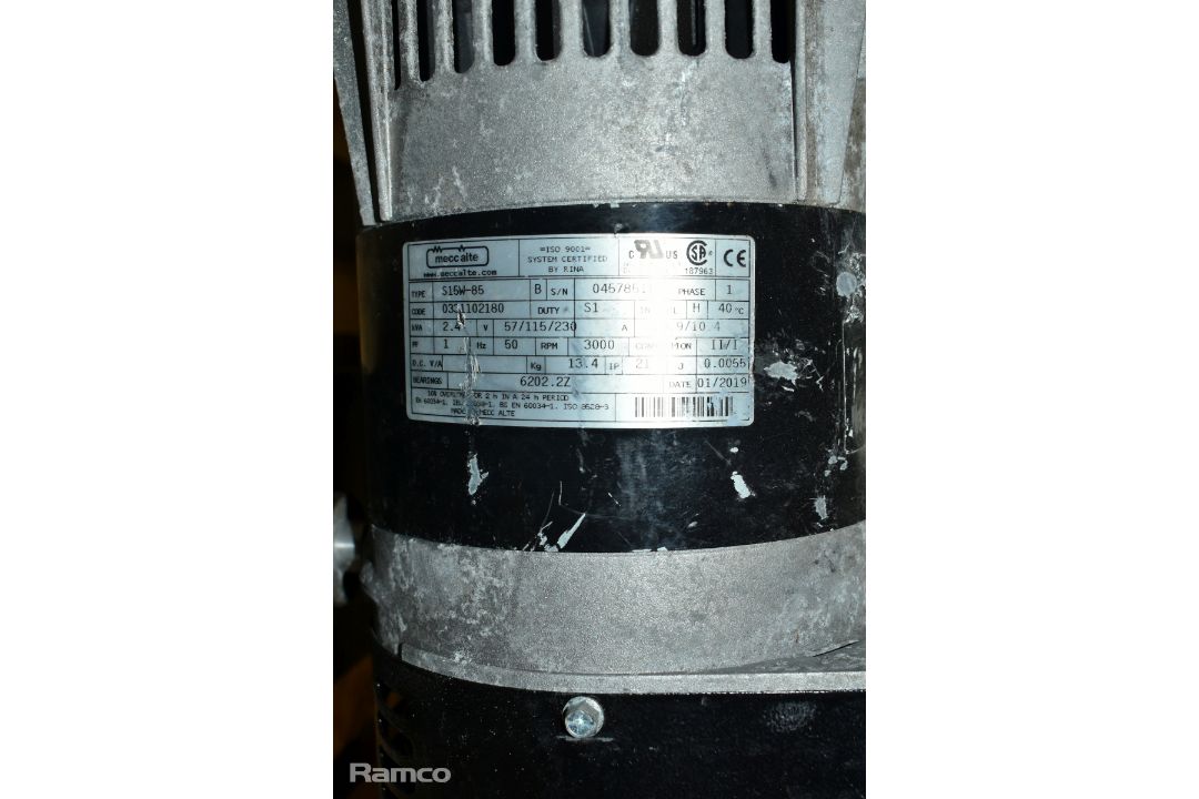 SIP Medusa 2.5 kVA generator with Kohler petrol engine - 110V output - L 640 x W 440 x H 460mm - Image 7 of 7