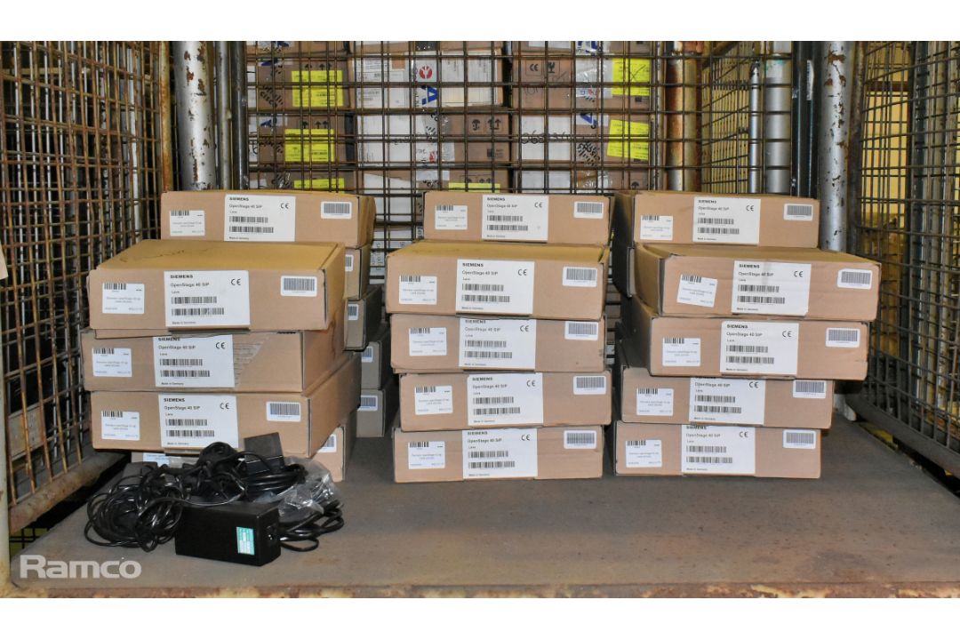 27x Siemens openStage 40 sip Lava phones - Image 1 of 4