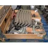 Dennis Eagle spares and consumables - brackets, supports and mounting plates - mixed types and sizes