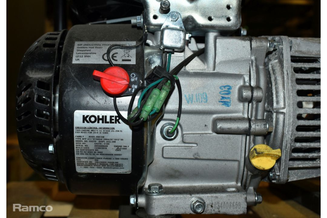 SIP Medusa 2.5 kVA generator with Kohler petrol engine - 110V output - L 640 x W 440 x H 460mm - Image 6 of 7