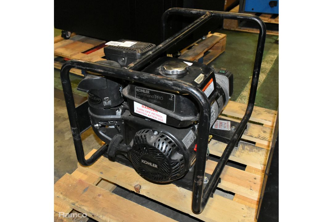 SIP Medusa 2.5 kVA generator with Kohler petrol engine - 110V output - L 640 x W 440 x H 460mm - Image 4 of 7