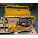 Hilti portable 5.5HP petrol generator - 2x 16A outputs - W 600 x D 410 x H 470mm
