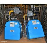 2x Dunphy TG02-26MP-SC natural gas burners with Siemens electronic damper actuator - see desc.