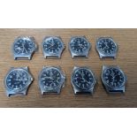 8x CWC W10-6645-99 British Army issue quartz wristwatches - 2005 - see desc.