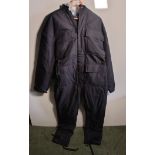 9x Extreme cold weather technicians black coveralls - mixed sizes