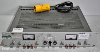 HP 6253A Dual DC power supply 0-20V 0-3A 115V - W 480 x D 395 x H 90mm