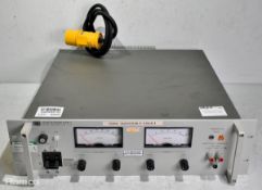 HP 6274B DC power supply unit, 115V 0-60V 0-15A - W 480 x D 480 x H 135mm