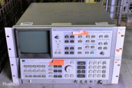 Hewlett Packard Spectrum analyzer with HP8566B spectrum analyzer, 100Hz-2.5GHz/2-22GHz