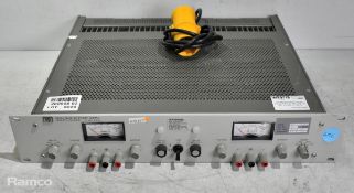 HP 6255A Dual DC power supply 0-40V 0-1.5A 115V - W 480 x D 395 x H 90mm