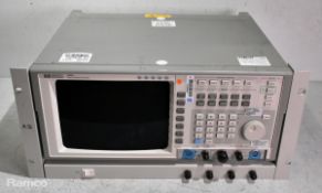 Hewlett Packard 8990A Peak power analyzer unit with 4U powered rackmount tray