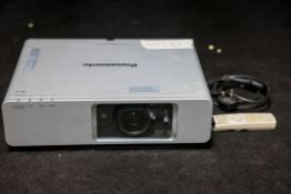 Panasonic F300NT XGA projector c/w power cable and remote