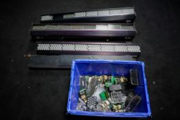4x Chroma Q Colour Force 48 units with blue box with lots of spare components - spares or repairs