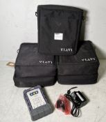 5x Viavi NSC-100 Network & service companion units with power adaptor and case