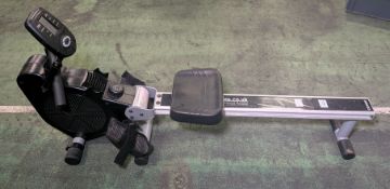 Exercise Zone rowing machine - L 1800 x W 450 x H H800mm - BROKEN DISPLAY HOLDER