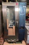 Lainox NABOO Boosted NAE201BS stainless steel 20-grid 400V electric combination oven - 3N AC - 400V