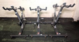 3x Keiser M3 spinner exercise bikes - full details in description