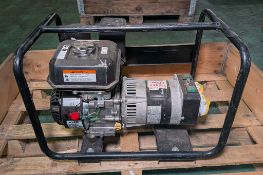 SIP Medusa 2.5 kVA generator with Kohler petrol engine - 110V output - L 640 x W 440 x H 460mm