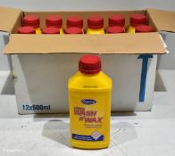 10x boxes of Comma Super Wash n Wax - 12x 500ml bottles per box