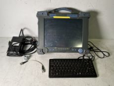 EXFO FTB-400 universal test system, keyboard, cables in rugged carry case - W 630 x D 510 x H 290mm
