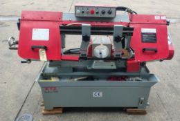 XYZ 260 horizontal bandsaw - 415V - 3 phase - serial number: 06118885 - max RPM: 1425 - 2006 model