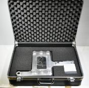Platt Drill/Punch fixture bracket tool with case - W 620 x D 490 x H 210mm