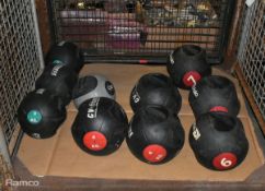 10x exercise medicine balls - full details in description