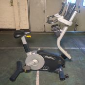 Pulse Fitness 240G U-Cycle upright exercise bike - L 1250 x W 650 x H 1460mm - MISSING FOOT STRAPS