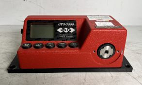 Utica UTS-3000 production-line torque analyzer max 50 Lb.in. - SPARES OR REPAIRS