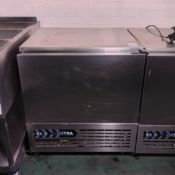 Foster XR 20 stainless steel 1 door refrigeration unit - W 755 x D 690 x H 875mm