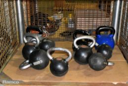 10x exercise kettlebells (mixed brands including Halo) - full details in description