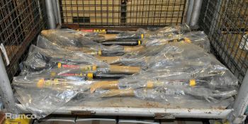 12x Roughneck #68-402 heavy duty safety grafter shovels - not shockwave insulated