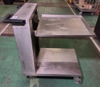 Temp-Rite G 0610 stainless steel tray dispenser trolley - W 550 x D 900 x H 810mm