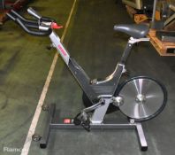 Keiser M3 indoor exercise spin bike - W 660 x D 1300 x H 1150mm
