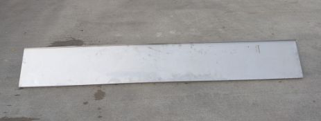 Stainless steel shelf - L 1500 x W 350 x H 300mm