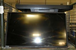 7x Sony FWD-S42E1 & 2x Sony FWD-42B2 flat wide display monitors - SPARES OR REPAIRS
