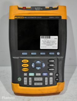 Fluke 199C scopemeter color 200MHz 2.5GS/s handheld oscilloscope - NO CHARGER